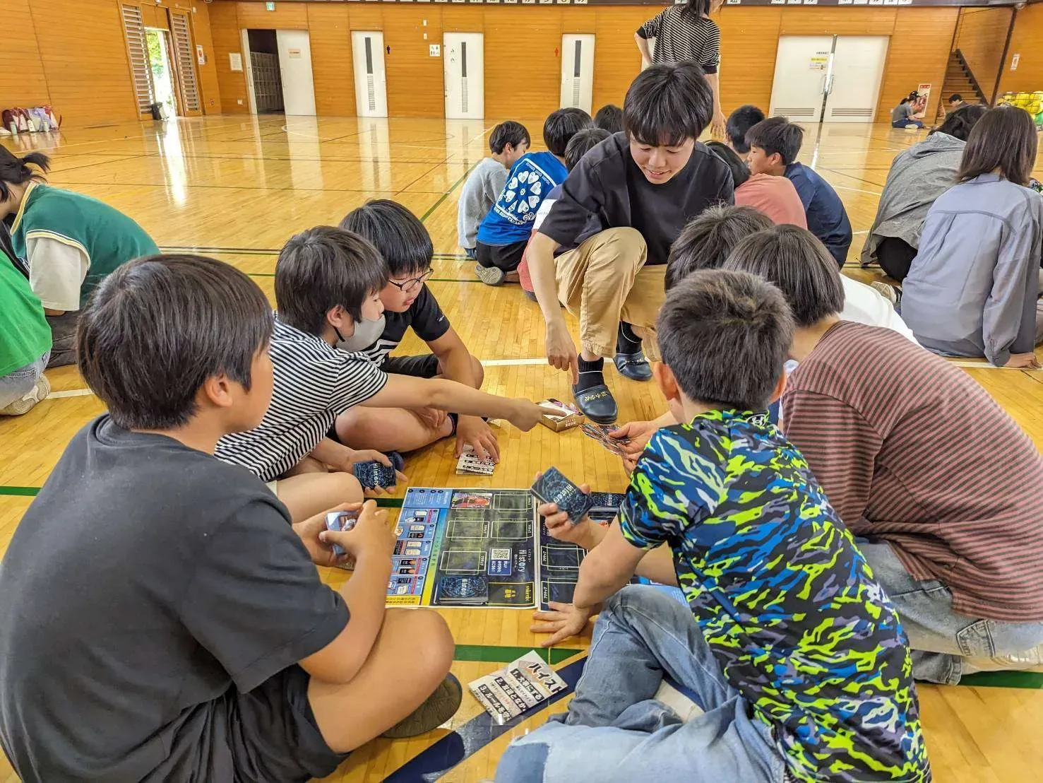埼玉県新座市新堀小学校での授業の様子